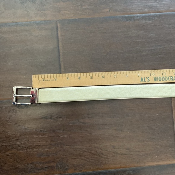 Buy White Belts For Summer Genuine Leather  Azoure genuine leather white belt size 42